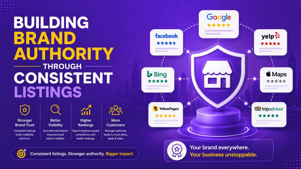 Building Brand Authority Through Consistent Listings