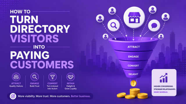 How to Turn Directory Visitors Into Paying Customers